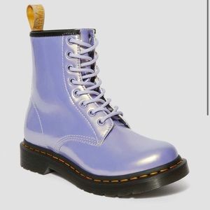 Purple doc marten